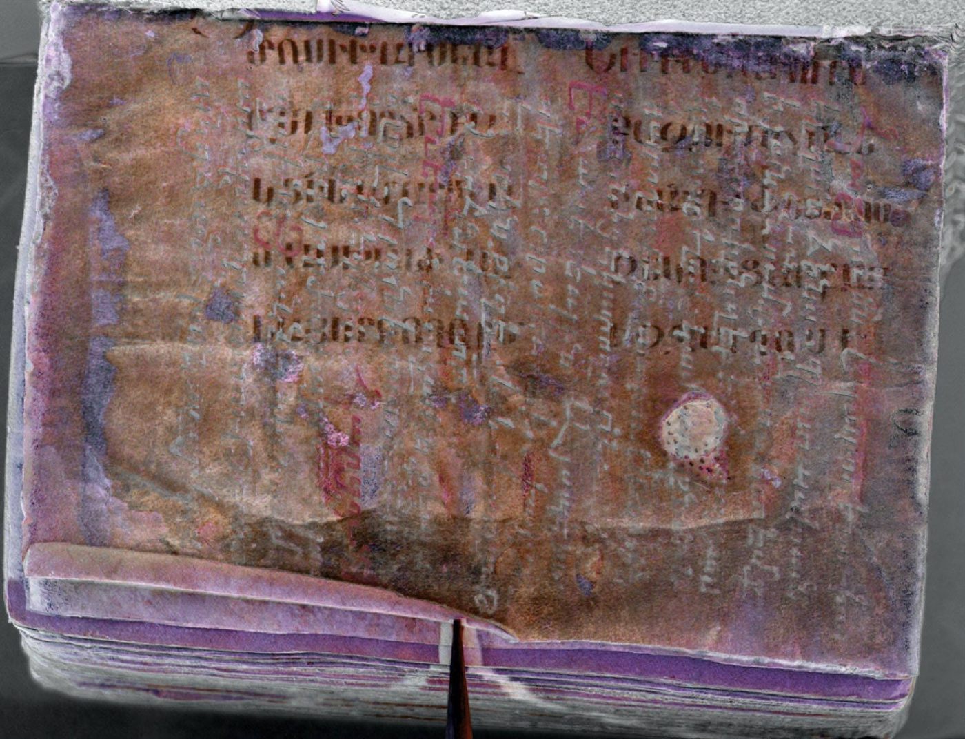Undertext recovered through multispectral processing